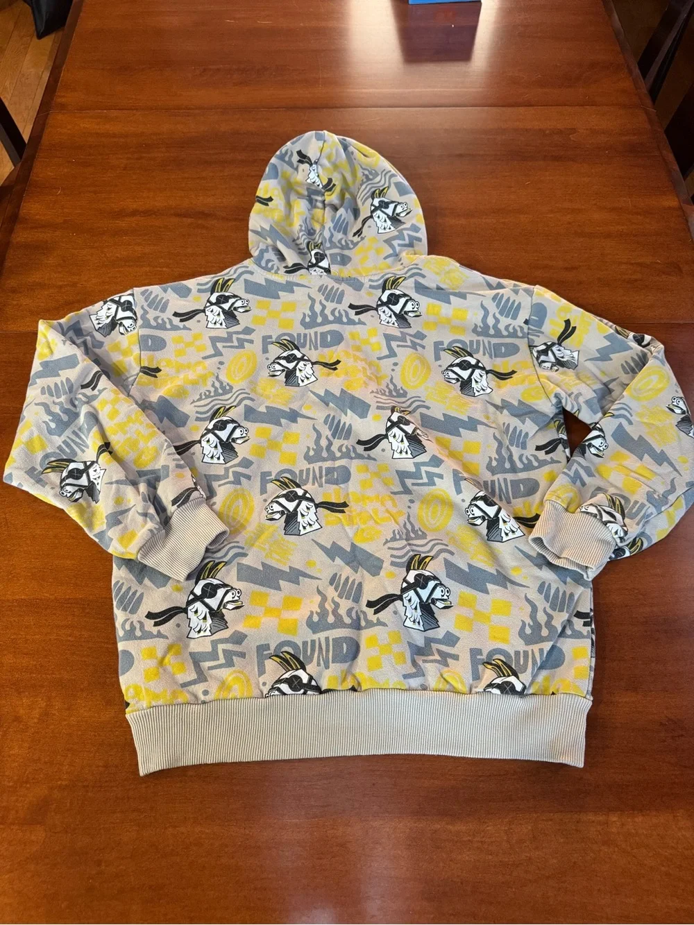 Fortnite Fishstick Youth XL 18/20 All Over Print Pullover Hoodie Boys